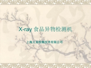 Xray食品异物检测机_Techik