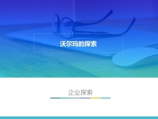 企业探索 沃尔玛
