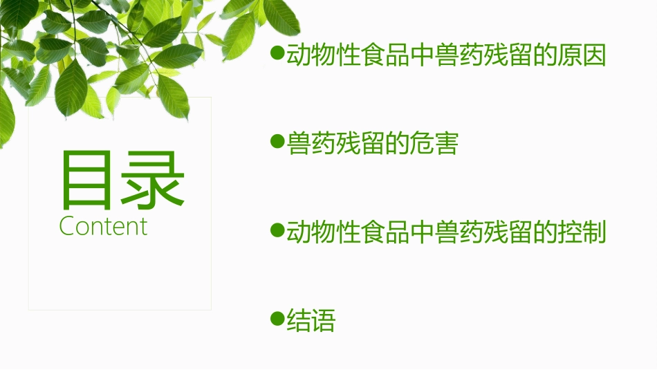 动物性食品中兽药残留的危害及其原因_第2页