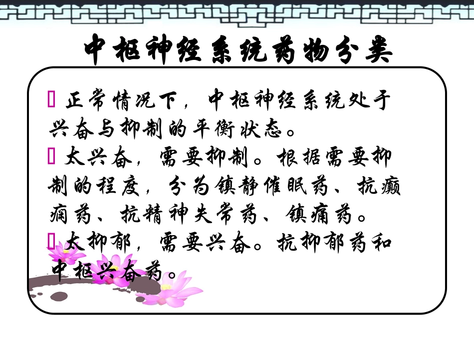 第二章 中枢神经系统药物_第3页