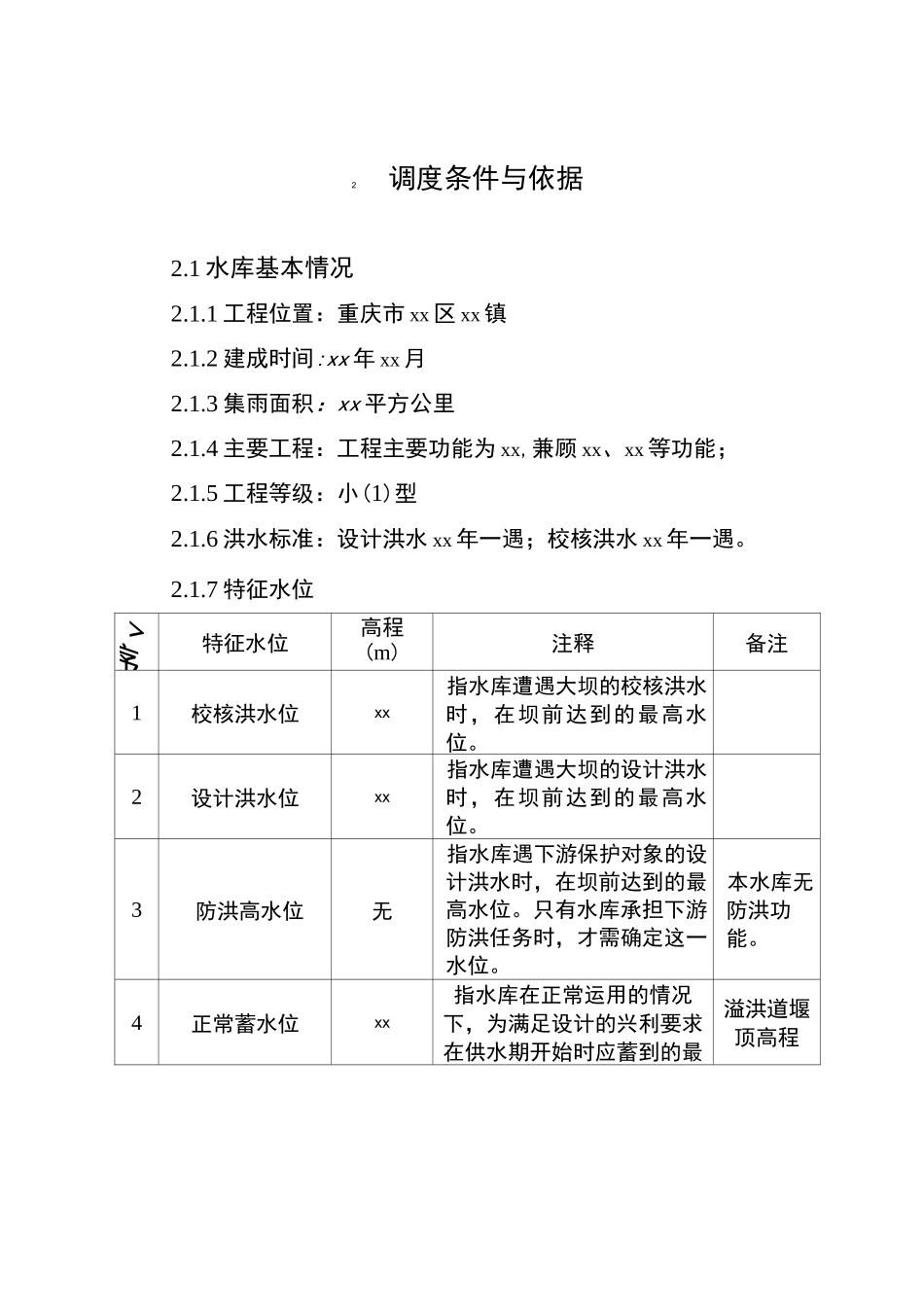 小型水库调度运用方案_第3页