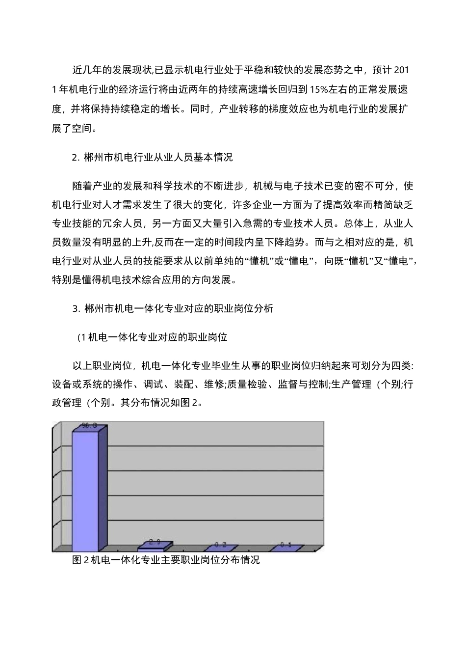 机电一体化专业人才需求调研报告_第3页