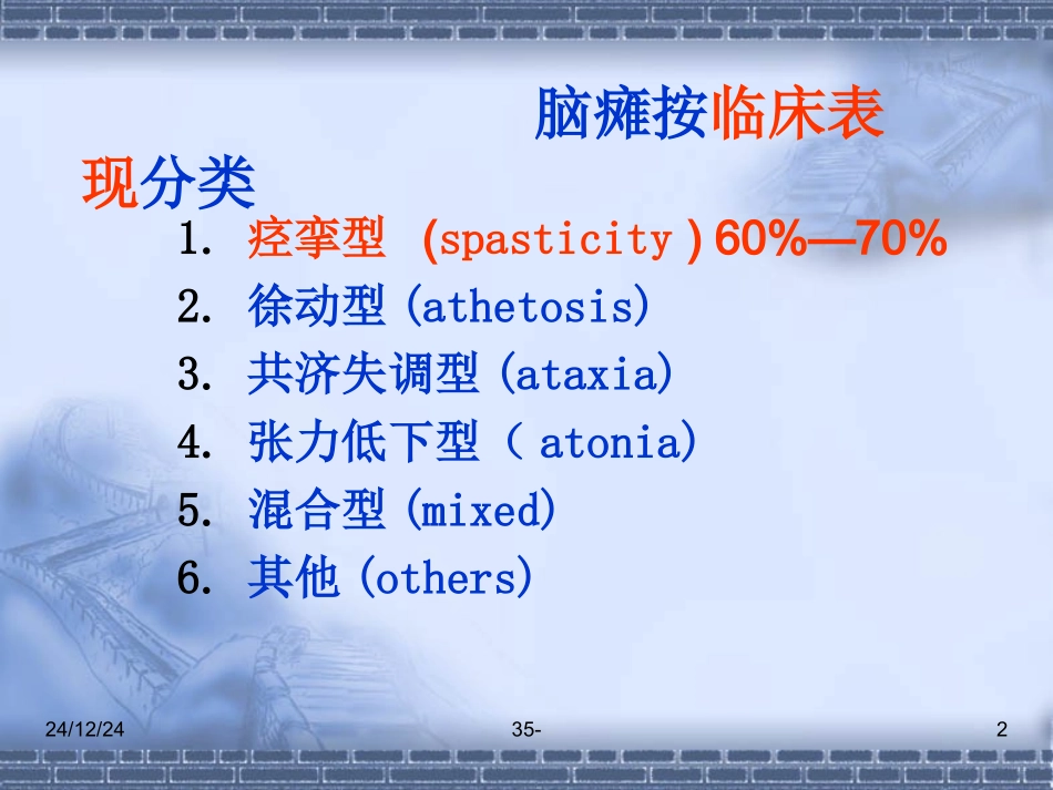 小儿脑瘫痉挛型的康复训练_第2页