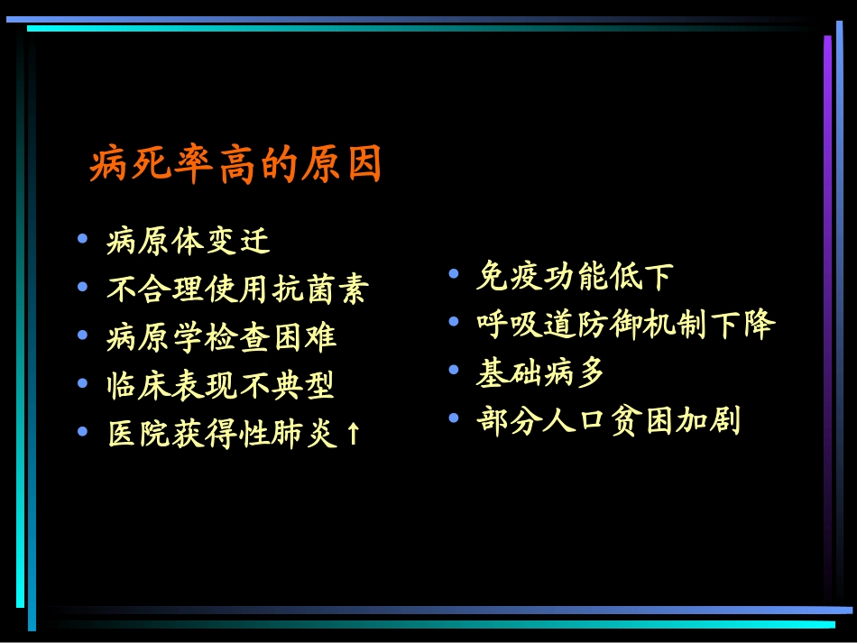 老年人肺部感染(秦永明课件)_第3页