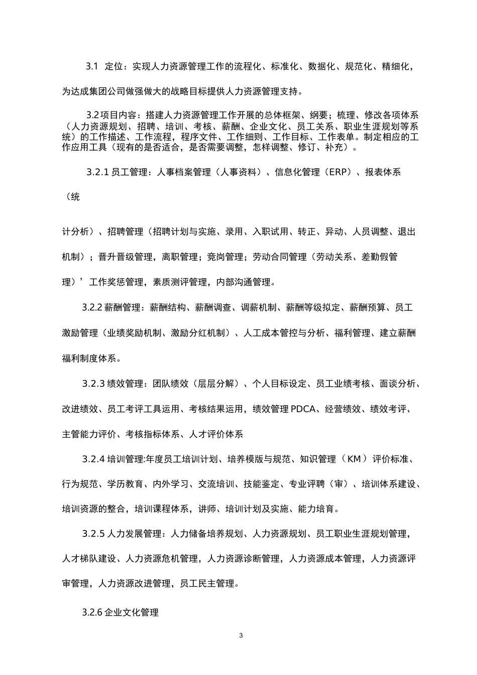 集团公司人力资源管理体系搭建的整体规划_第3页