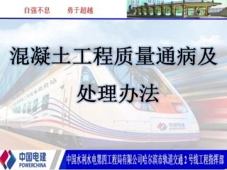 混凝土质量通病及处理措施模板