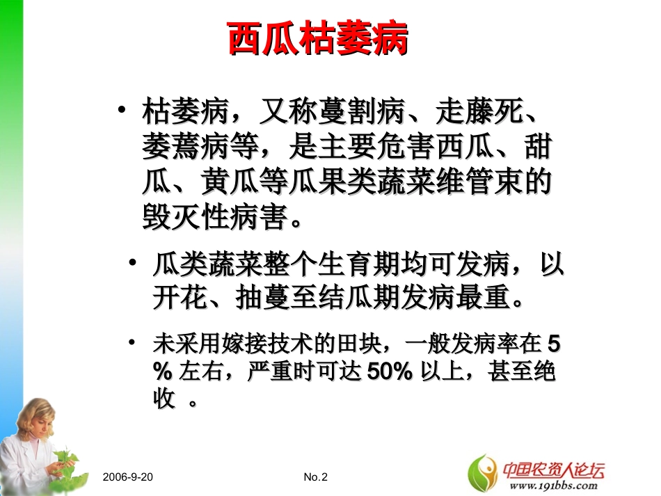 西瓜病虫害防治技术_第2页