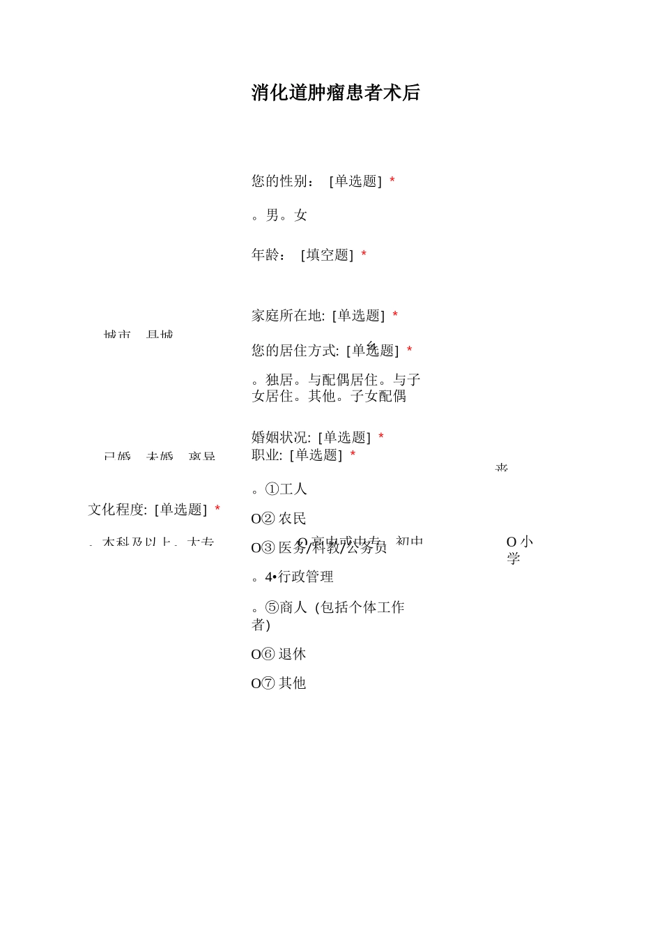 消化道肿瘤患者术后_第1页