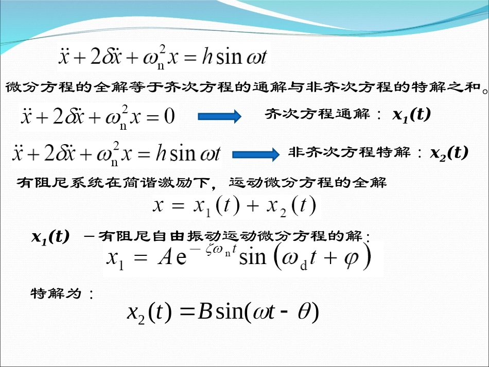 单自由度系统受迫振动_第2页