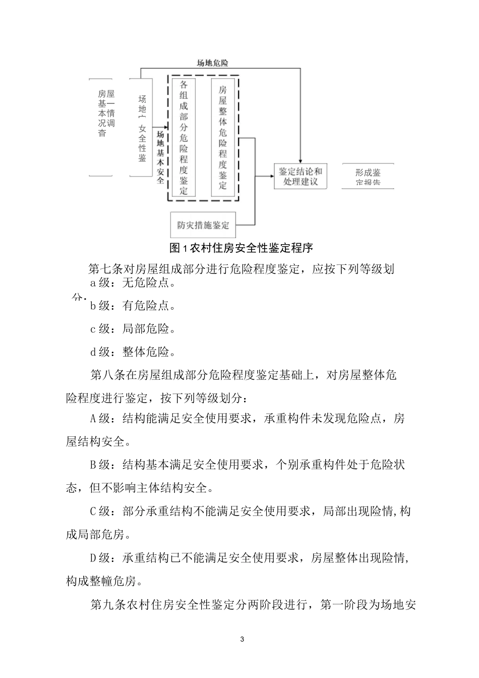 农村住房安全性鉴定技术导则_第3页