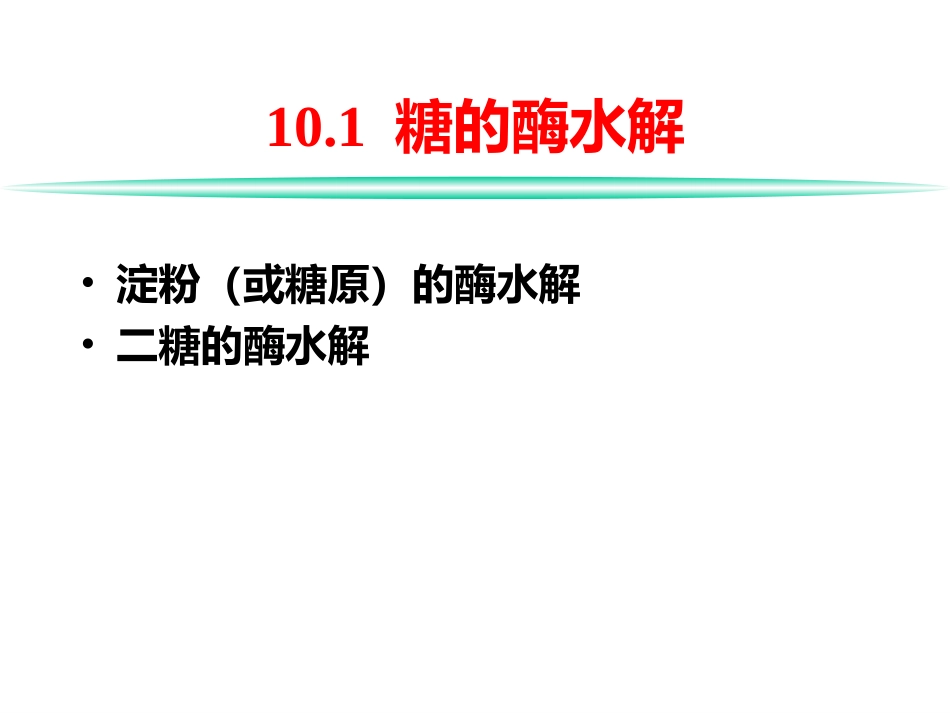 第十章  糖代谢_第3页