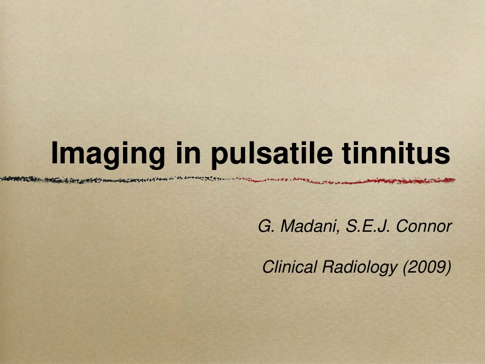 搏动性耳鸣的影像表现_第1页