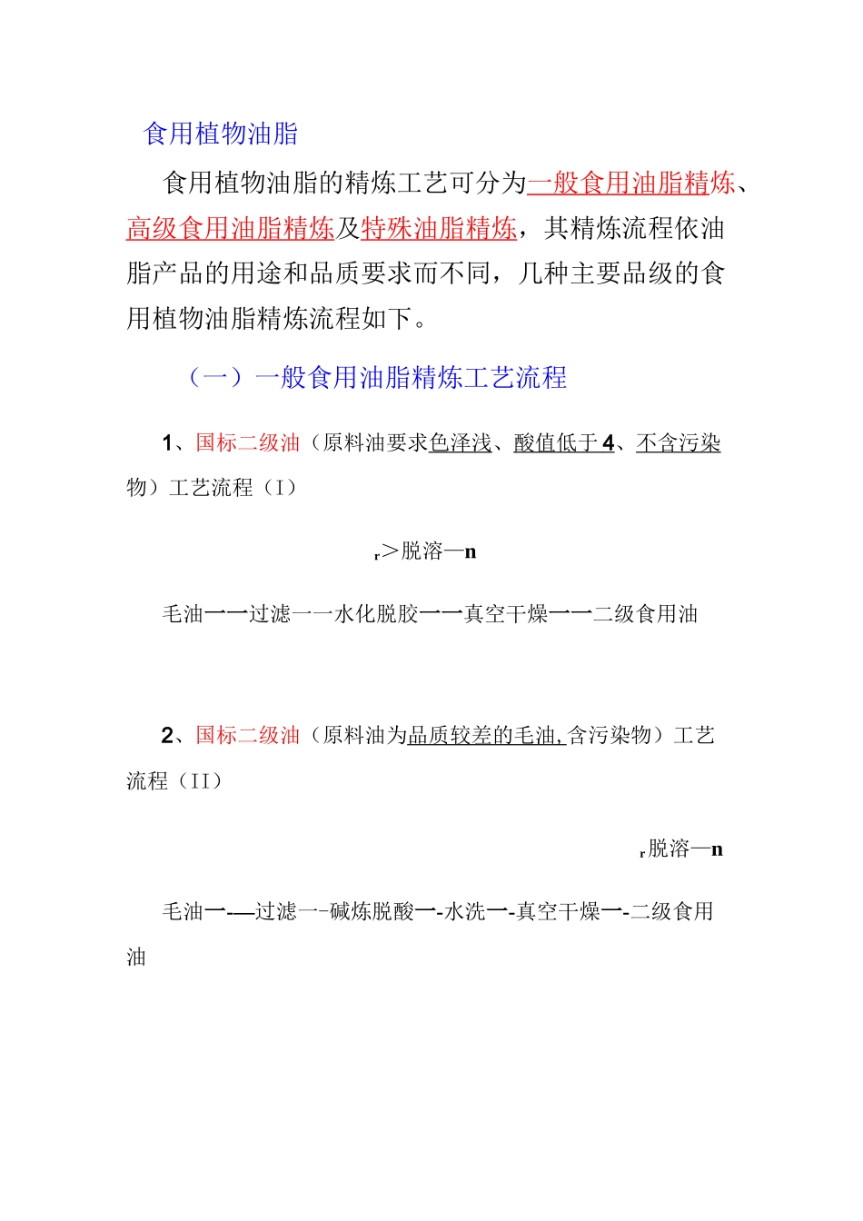 (完整版)典型油脂的精炼工艺(1)_第1页