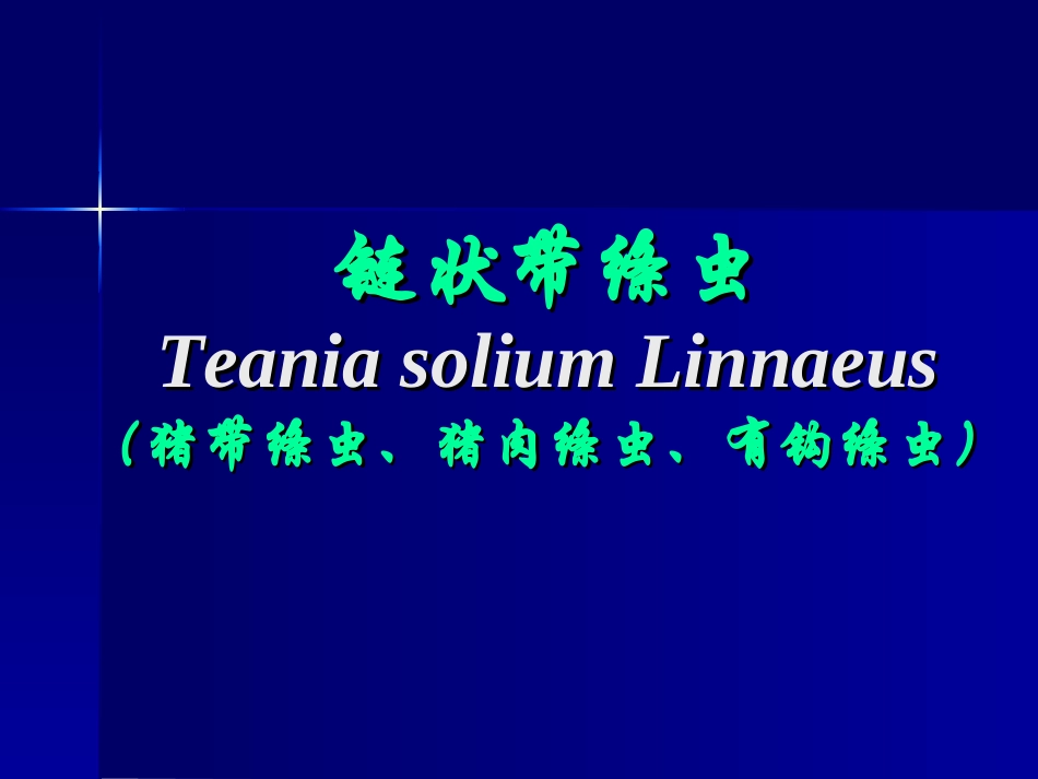 寄生虫-猪带绦虫_第1页