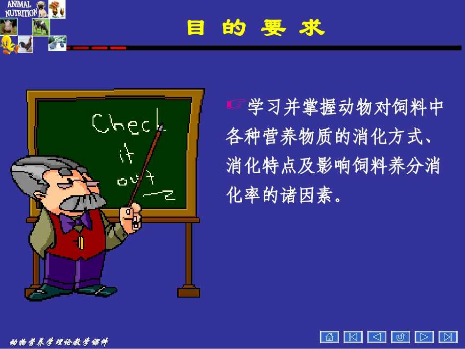 动物营养学--第二章--动物对饲料的消化_第2页