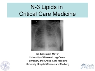 N-3脂肪酸在急重症的应用