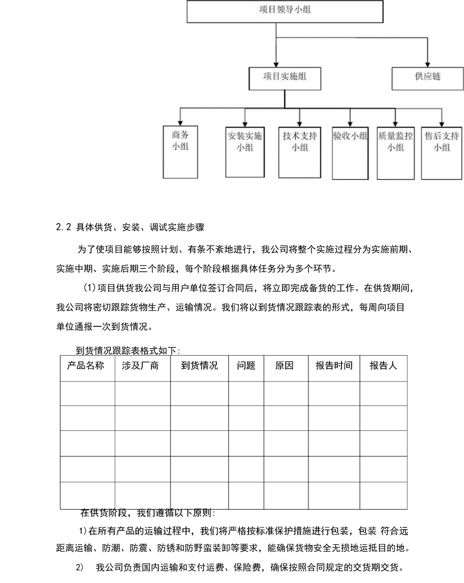 设备运输及安装总体实施方案_第2页