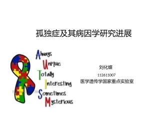 孤独症-刘化蝶-112611007