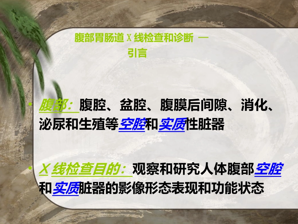 腹部胃肠道X线检查和诊断_第2页