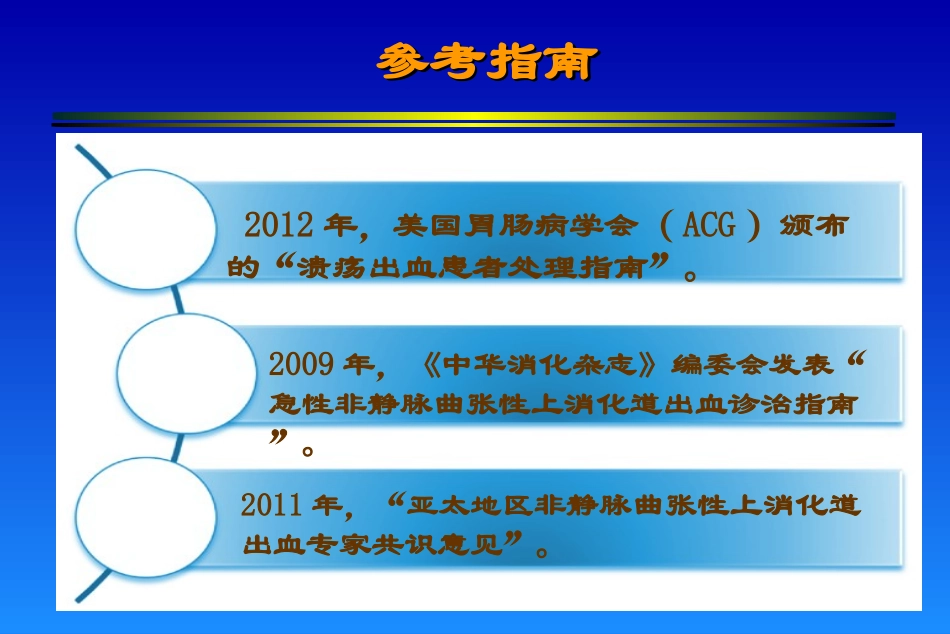 急性非静脉曲张性上消化道出血诊治指南_第2页