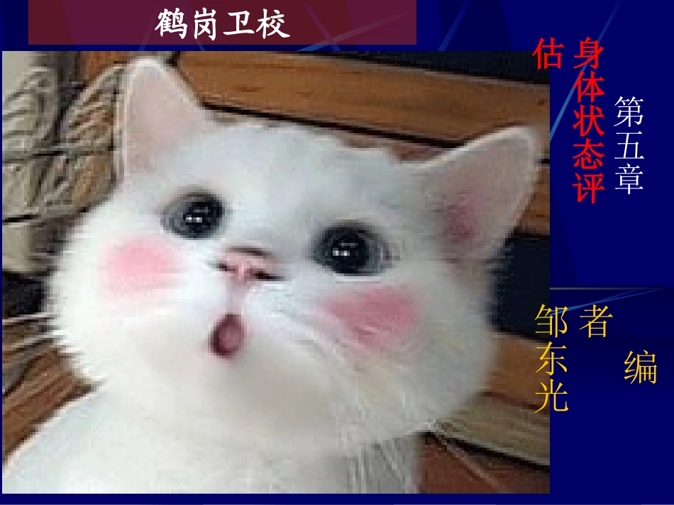 健康评估第五章 身体状况评估_第1页