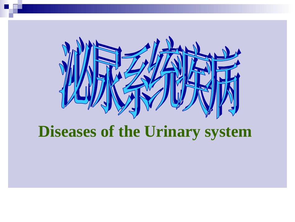 泌尿系统(new2011-5)_第1页