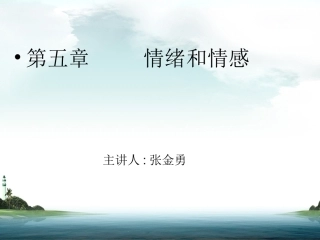 情绪与情感的评估