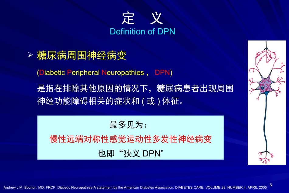 糖尿病周围神经病变临床诊疗_第3页