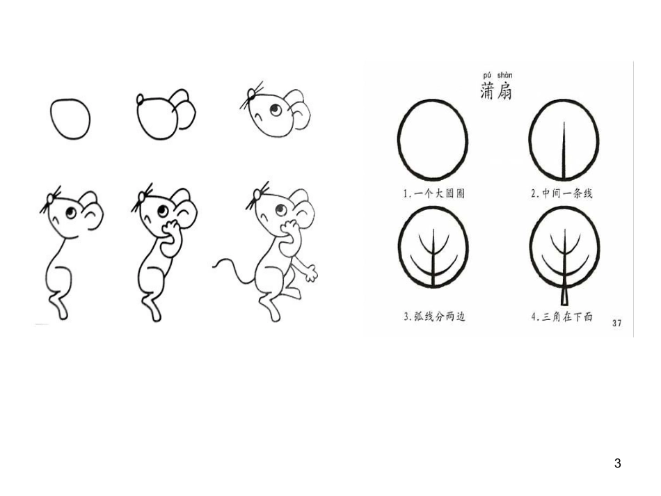 儿童简笔画大全(右脑开发记忆学画315张图)_第3页