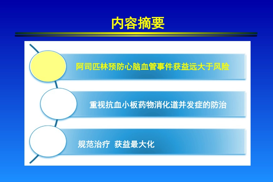 服用小剂量阿司匹林每人每年仅增加出血患者_第2页