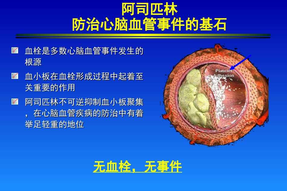 服用小剂量阿司匹林每人每年仅增加出血患者_第3页