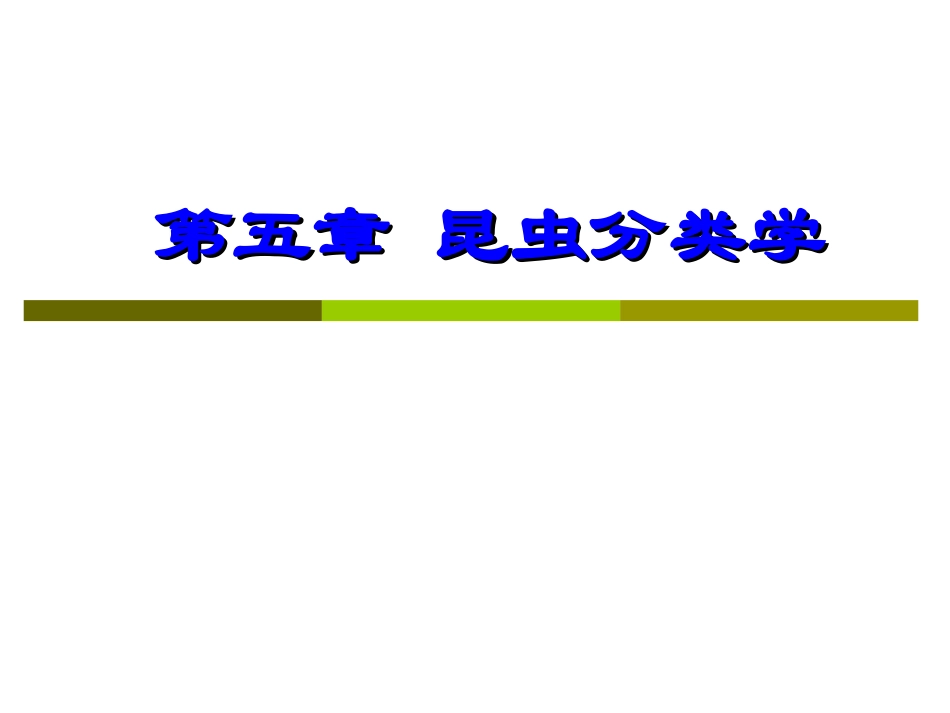 第五章昆虫分目_第1页