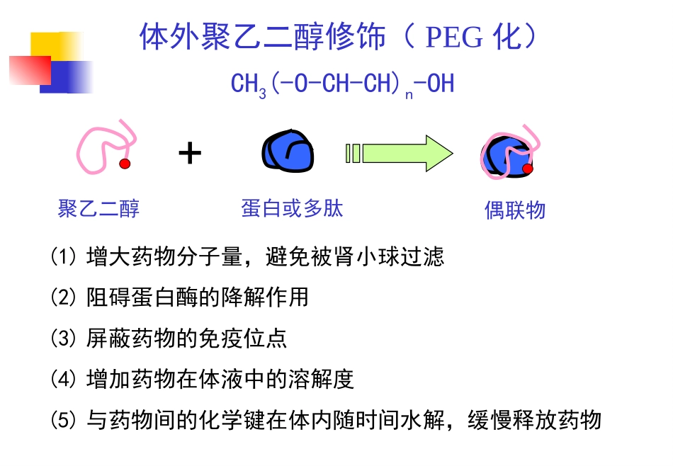 蛋白质药物的PEG化学修饰_第3页