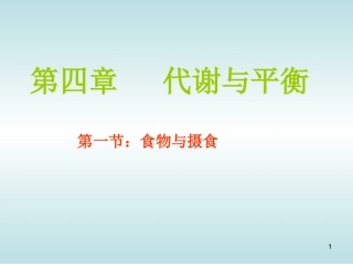初三上科学第四章复习