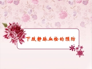 下肢静脉血栓