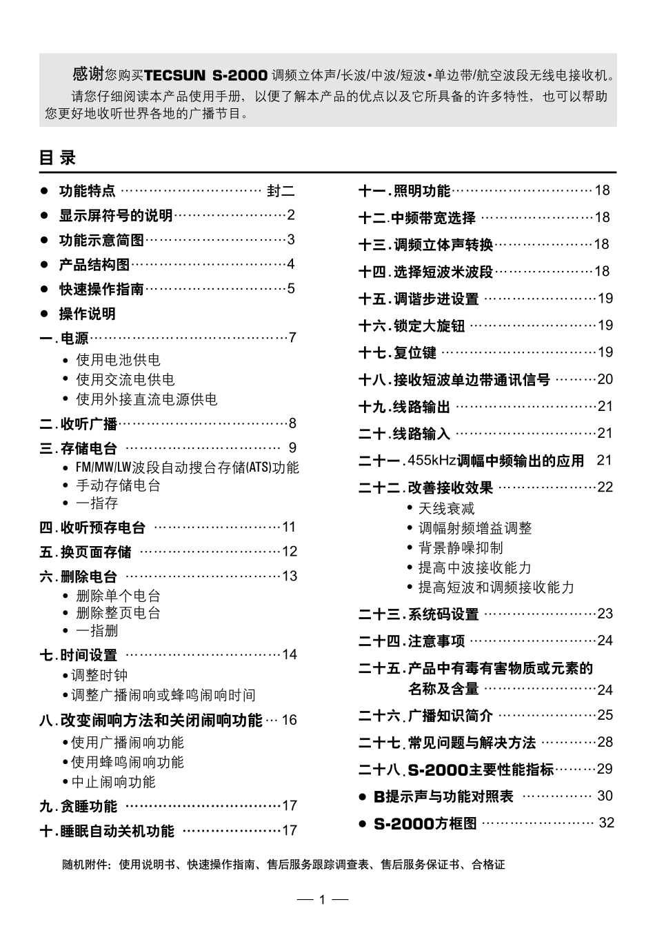 S-2000 manual_第3页