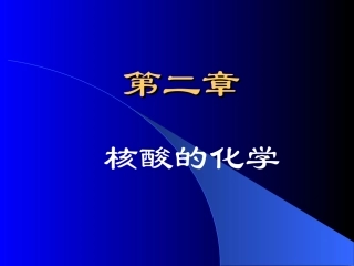 生物化学 核酸生物化学