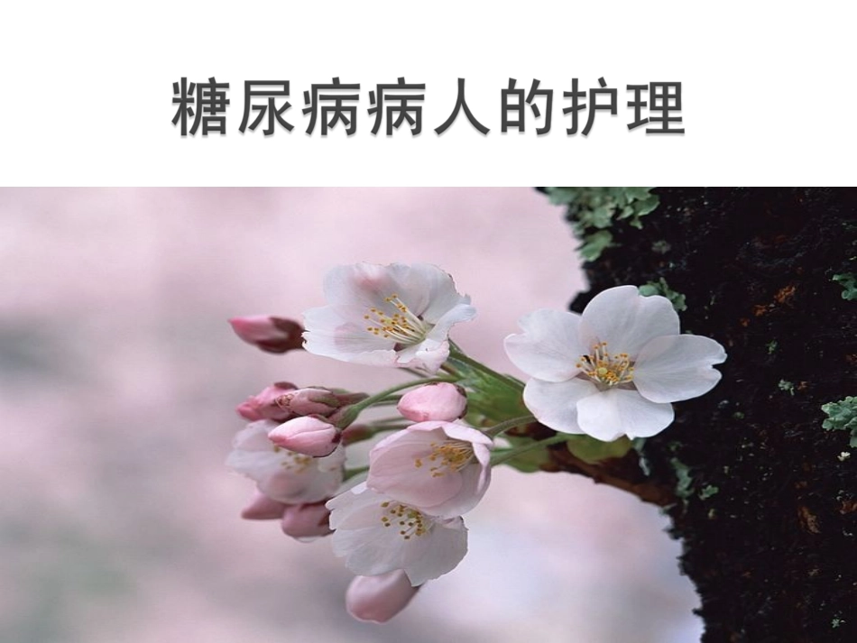 内4科——内分泌科常见病简介_第1页
