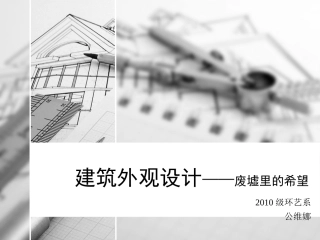 建筑外观设计