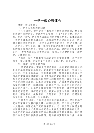 一学一做心得体会_2