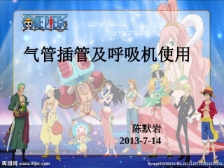 气管插管及呼吸机使用