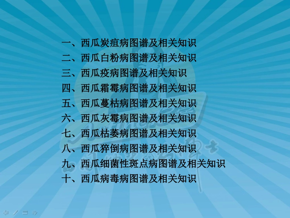 西瓜常见病害防控_第2页