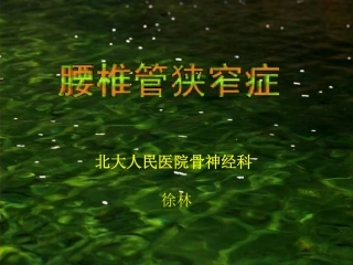 腰椎管狭窄症[105P][4.62MB]