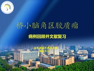 桥小脑角胶质瘤