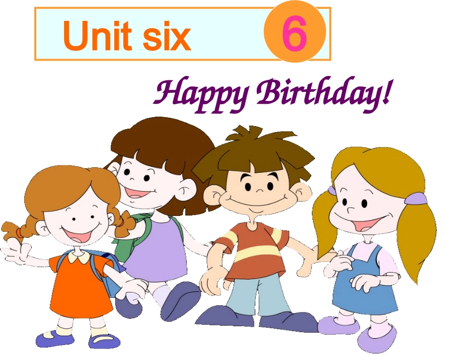pep小学三年级英语Unit_6_happybirthday_A_Let's_learn1_第1页