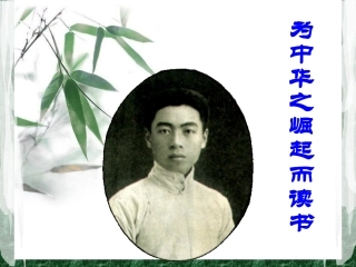 四上25课为中华之崛起而读书