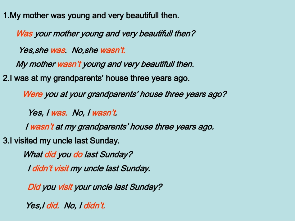 复习Module4--7_第2页