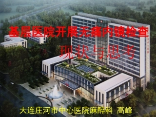 基层医院开展无痛内镜检查的现状与思考[1]