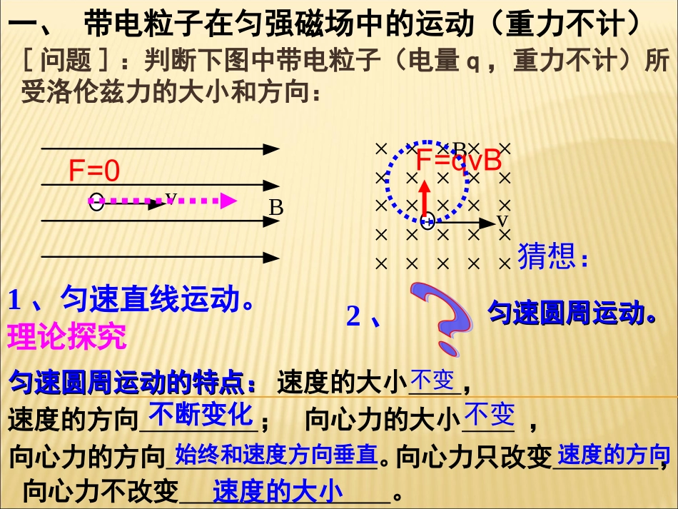 带电粒子在匀强磁场中运动原创精品_第2页