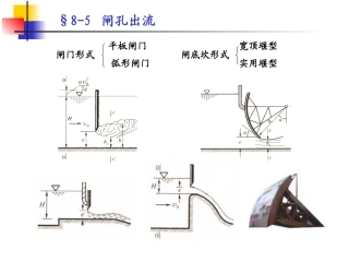 第八章  堰流及闸孔出流4